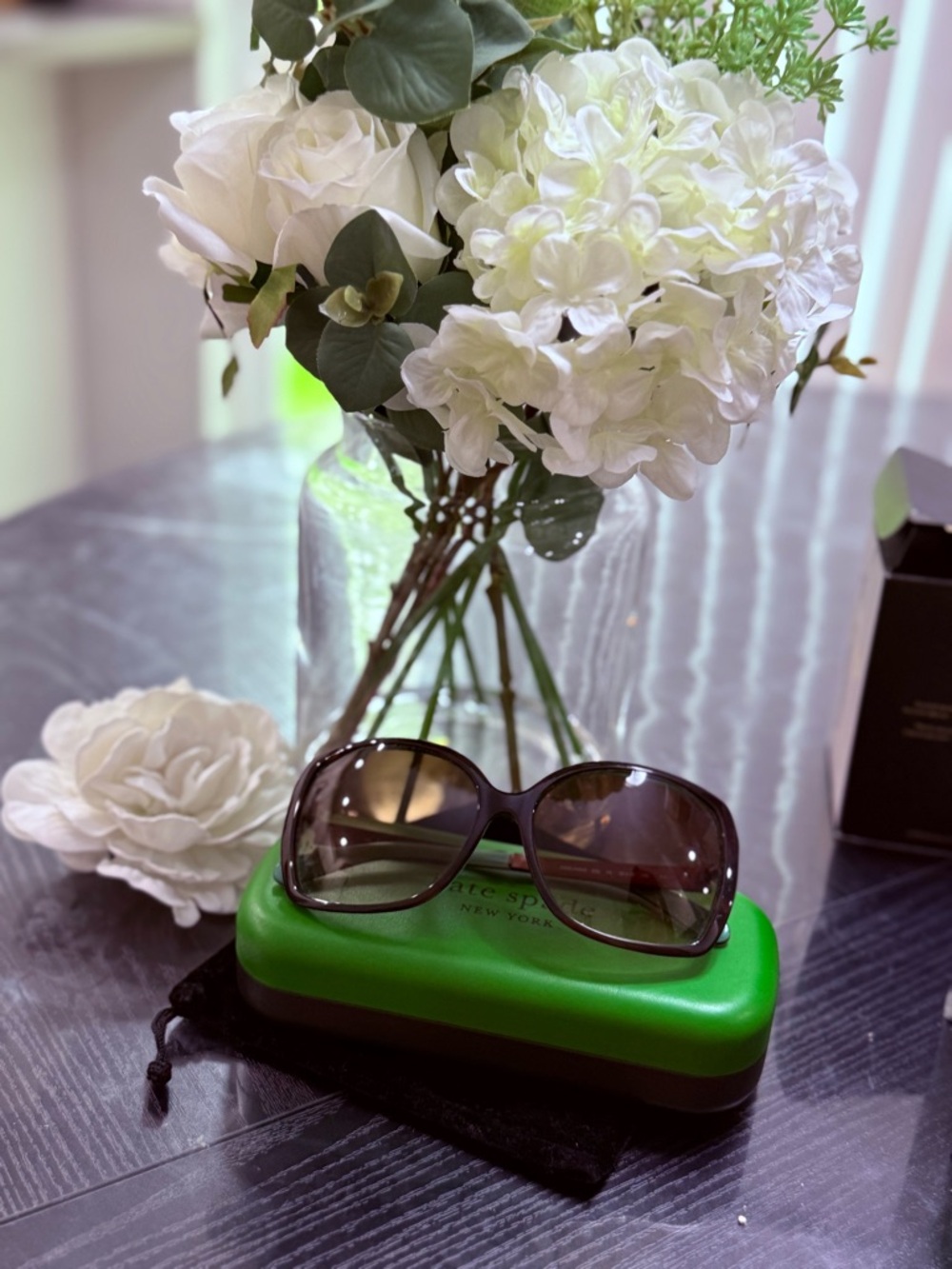 kate spade Brown Gradient Oversized Women's Sunglasses